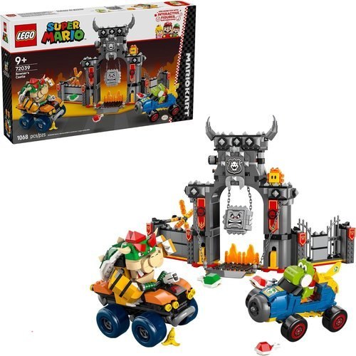 LEGO Super Mario: Mario Kart – Bowser’s Castle Building Toy for Kids