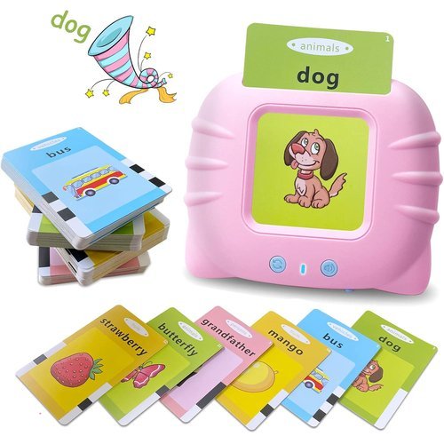 Toddler Talking Flash Cards for 1 2 3 4 5 Year Old Boys and Girls