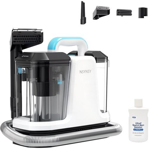 Portable Carpet Upholstery Cleaner for Furniture, Pet Stains