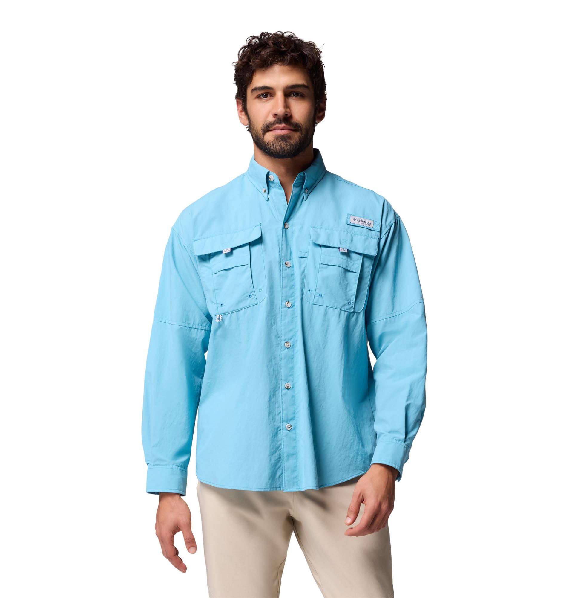 Columbia Men's PFG Bahama II Long Sleeve Fishing Shirt