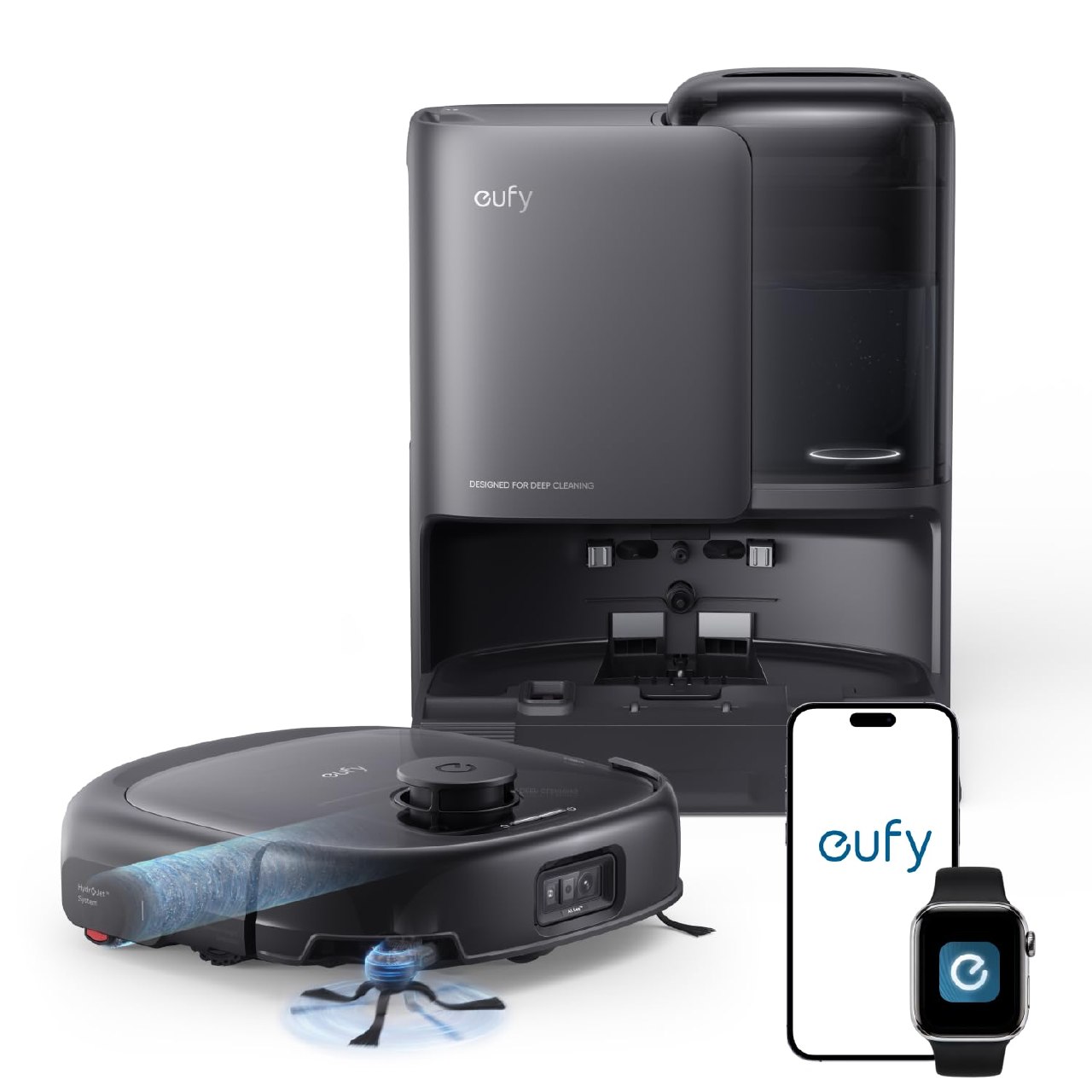 eufy E25 Robot Vacuum and Mop Combo, 20,000 Pa