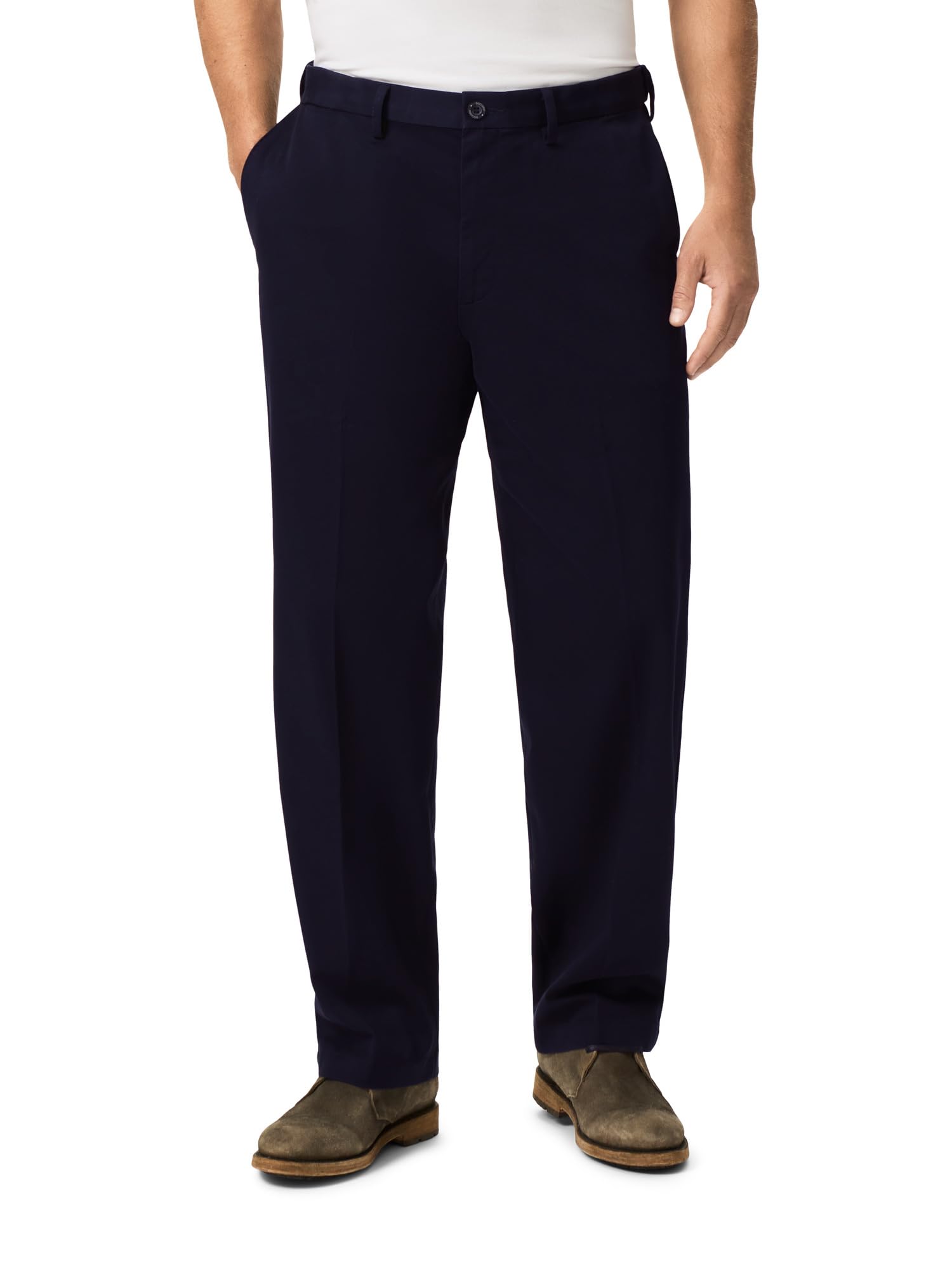 Dockers Men's Relaxed Fit Comfort Khaki Pants, Dockers Navy