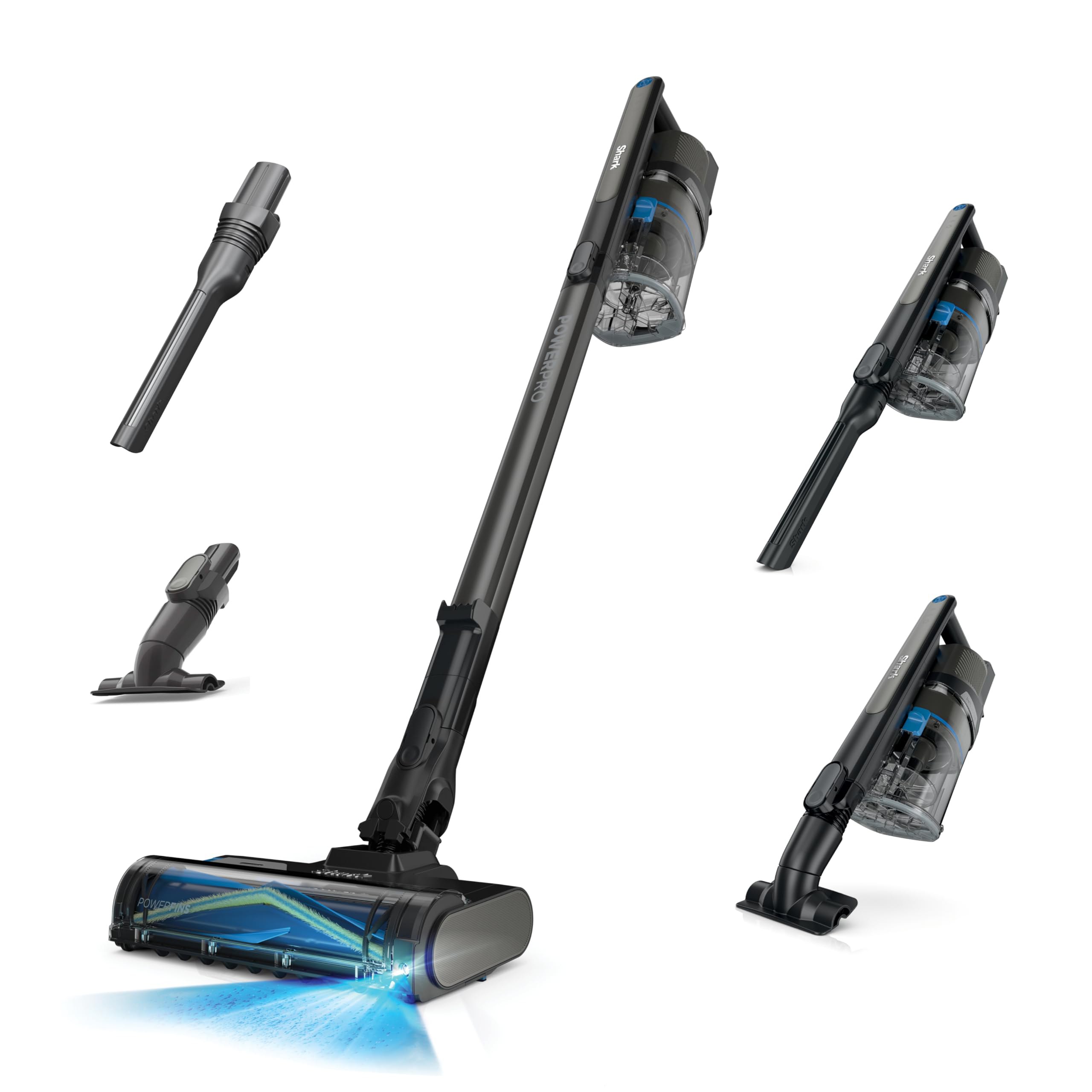 Shark PowerPro Reveal Plus Cordless Vacuum Cleaner - Charcoal
