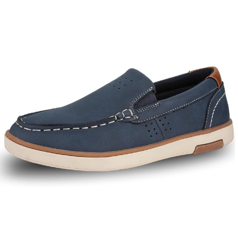 Deer Stags Boys’ Inspire Jr Slip On Youth Dress Moccasin Loafer for School